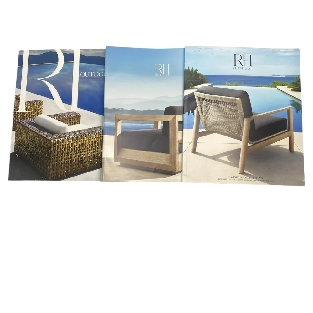 RH Restoration Hardware Outdoor Catalogs ‘17 ‘18 ‘19 Table Books